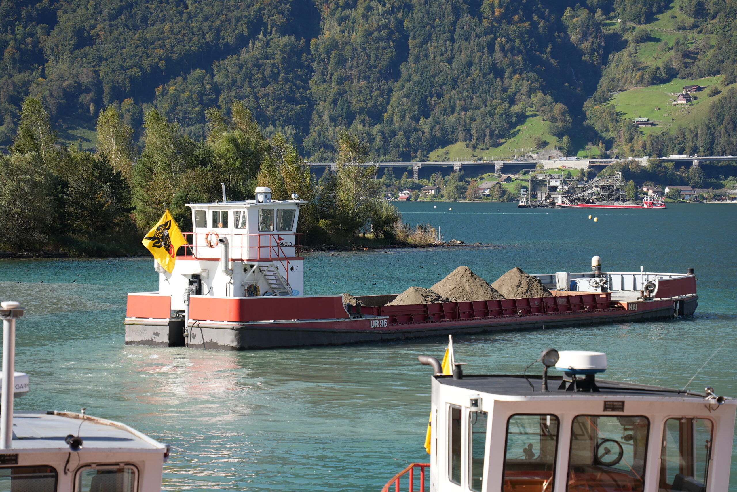 Auf dem Urnersee wird wie­der&nbsp;geschüttet